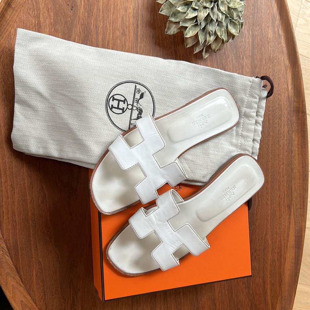 Hermes Oran Sandal excellent condition size 38
